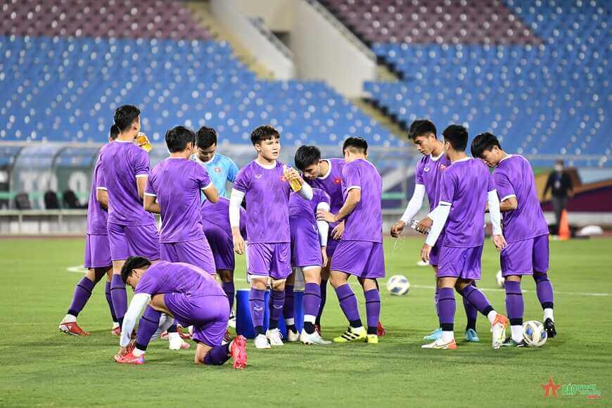 Đội tuyển Việt Nam tự tin trước trận đấu quan trọng với Nhật Bản